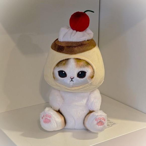 mofusand ぽてたまぬいぐるみ ぷりんにゃん 猫 ぬいぐるみ モフサンド