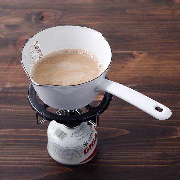 富士ホーロー 【安心のメーカー直販】片手鍋 ハニーウェア 14cm ミルク