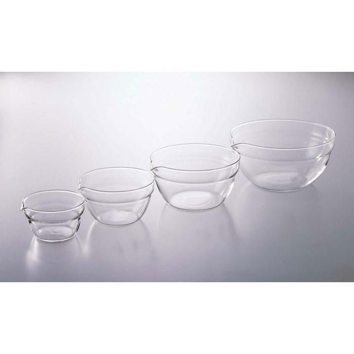 HARIO（ハリオ） 耐熱ガラス片口ボール4個セット 実用容量