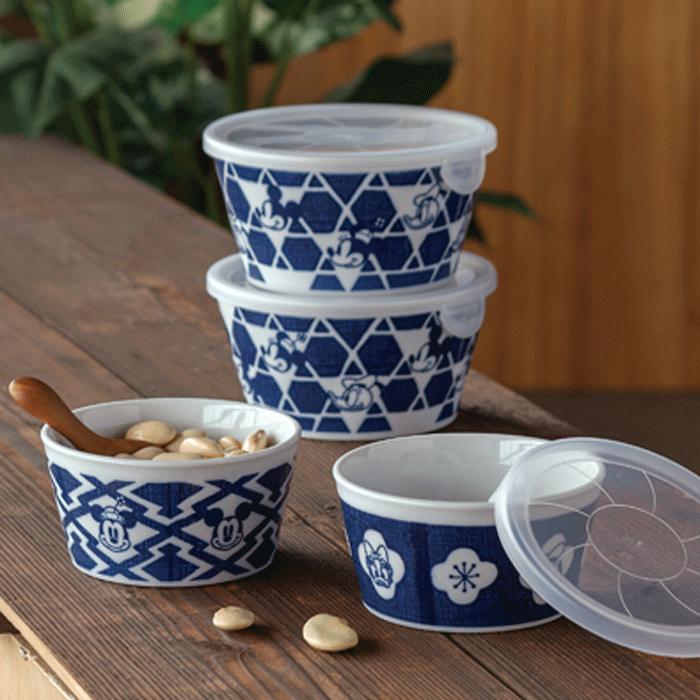 ディズニー ニホンスタイル レンジパック3点セット 磁器・美濃焼 三郷