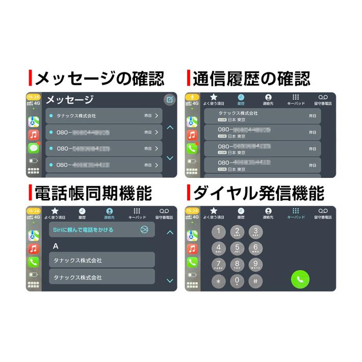 TANAX（タナックス） 送料無料 スマートライドモニター AIO-5 Play SRS