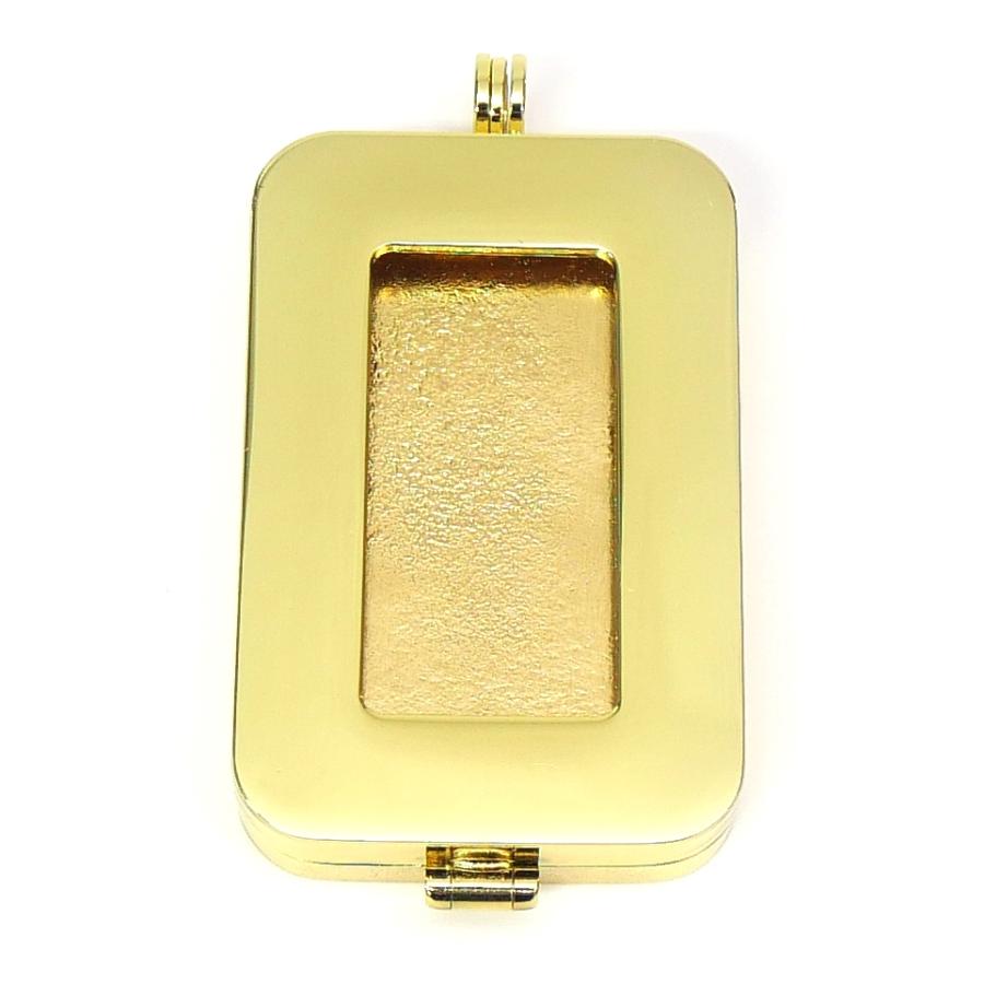 新品】日本マテリアル 純金 インゴット 100g 24金 ペンダントトップ 枠