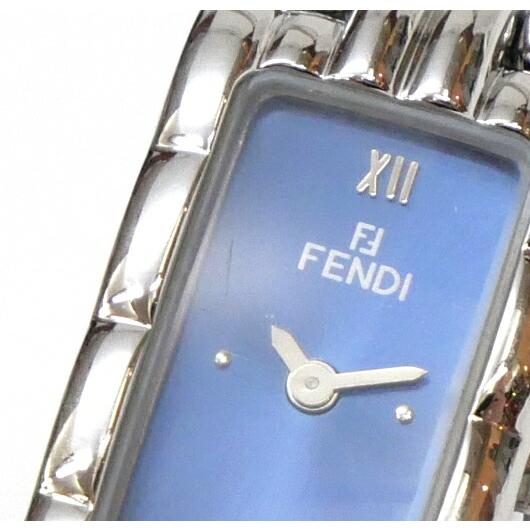 FENDI（フェンディ） 腕時計 クオーツ SS 660L ブルー盤 ステンレス