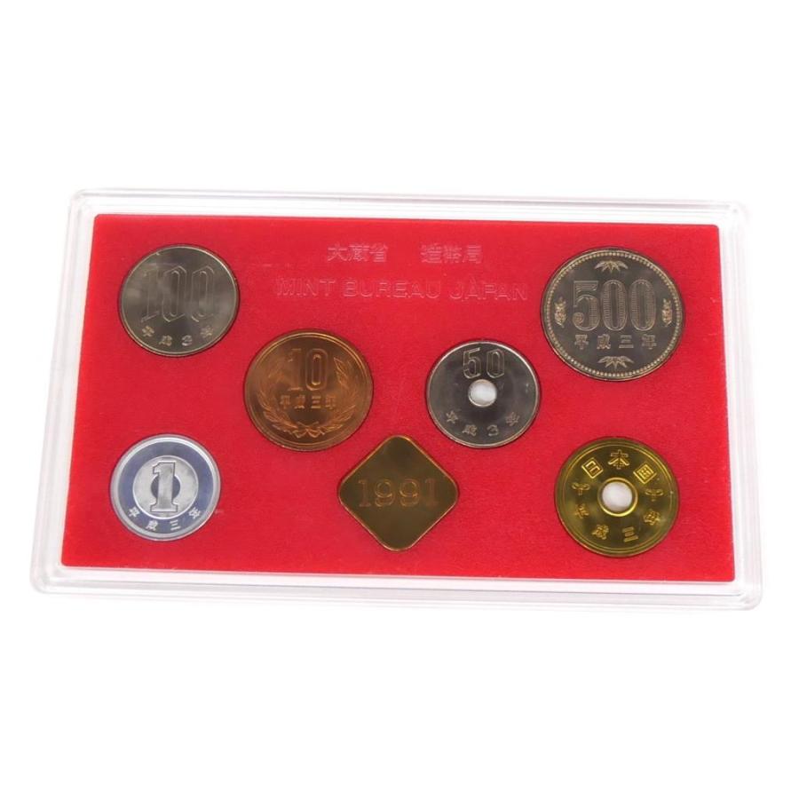 貨幣セット 1991年 平成3年 ミントセット(63150) : 堀田商事質店 Yahoo