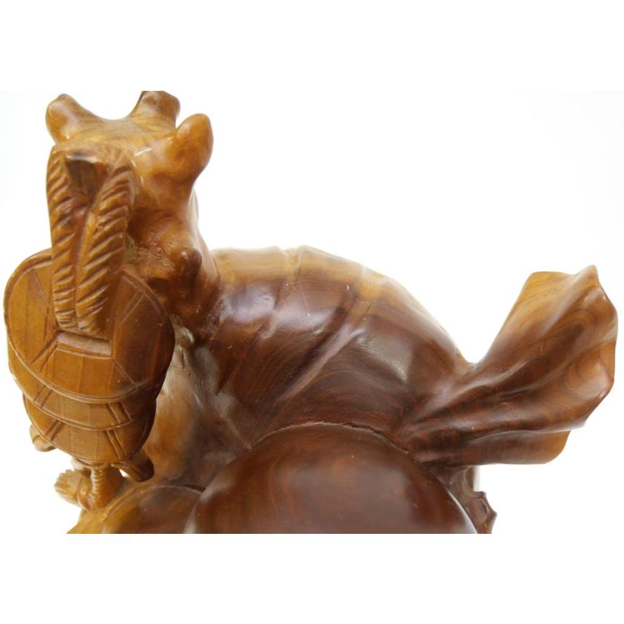 木彫り 布袋様 置物 無垢 七福神 布袋尊 【中古】(68446) : 堀田商事