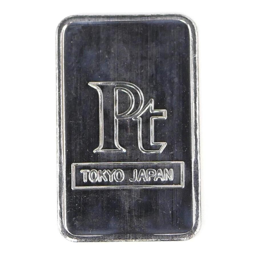 田中貴金属 純プラチナ インゴット プラチナバー ingot 5g 【中古