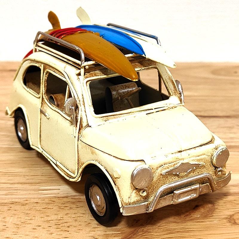 アメリカン レトロ ビンテージカー オブジェ サーフィン ブリキ 車