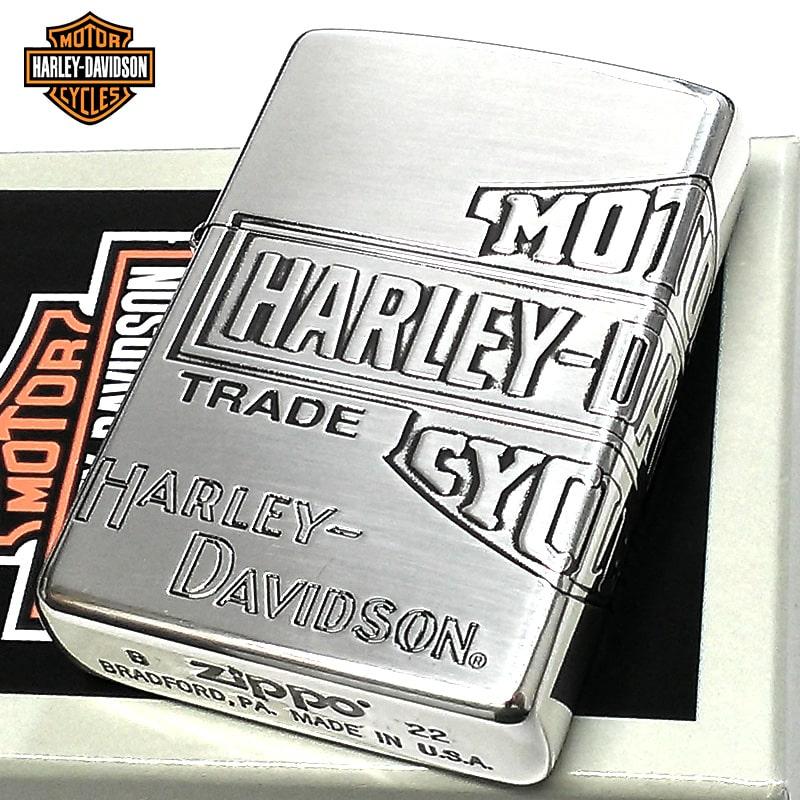 ZIPPO（ジッポー） ライター ハーレー ダビッドソン 3面彫刻 ロゴ