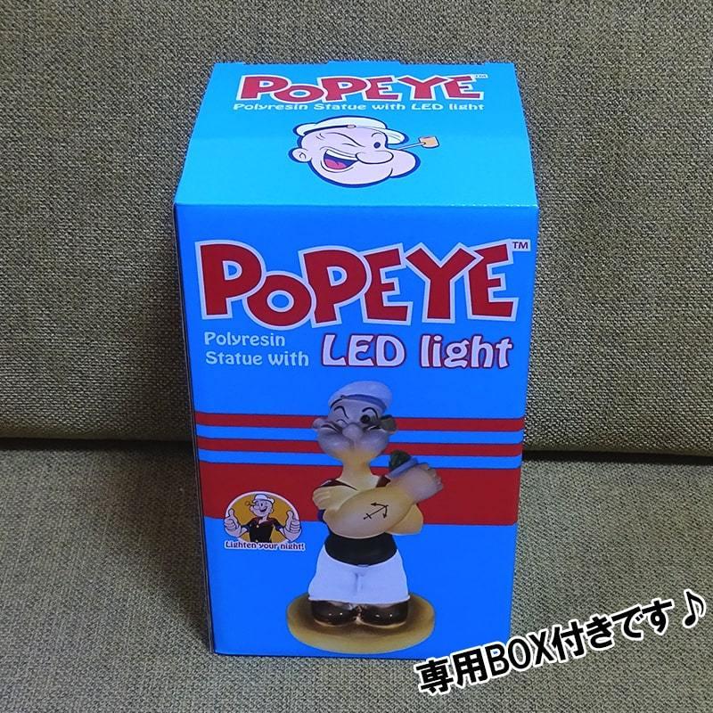 LEDライト ポパイ 置物 ネオン インテリア ヴィンテージ Statue with