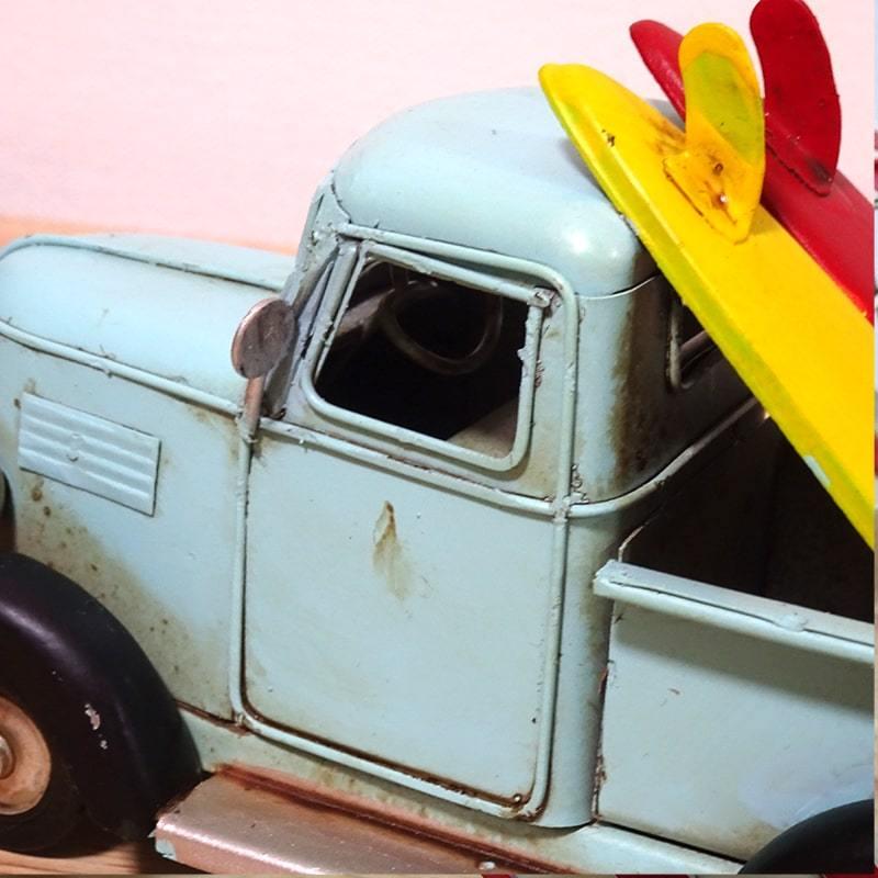 アメリカン レトロ ヴィンテージカー オブジェ ミニ サーフボード