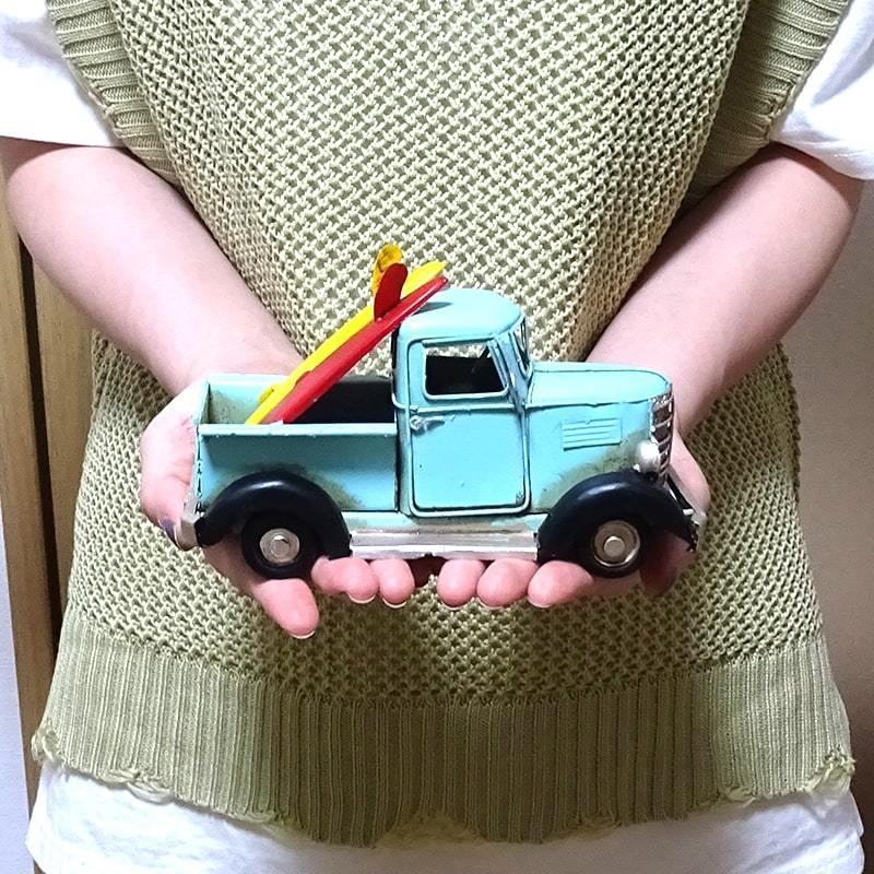 アメリカン レトロ ヴィンテージカー オブジェ ミニ サーフボード