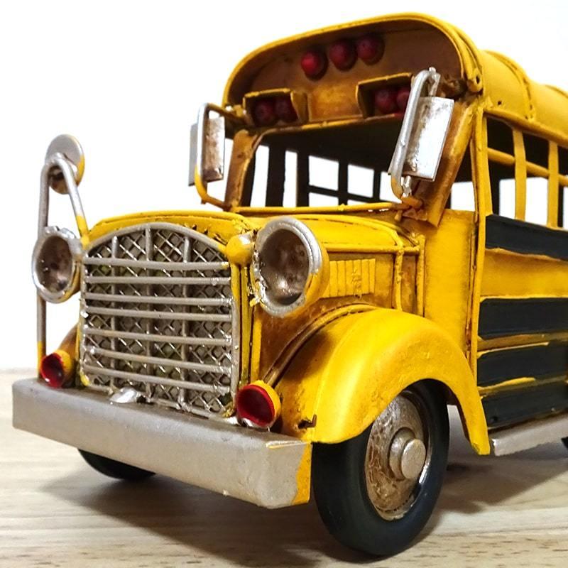 ヴィンテージカー スクールバス かわいい アンティーク オブジェ