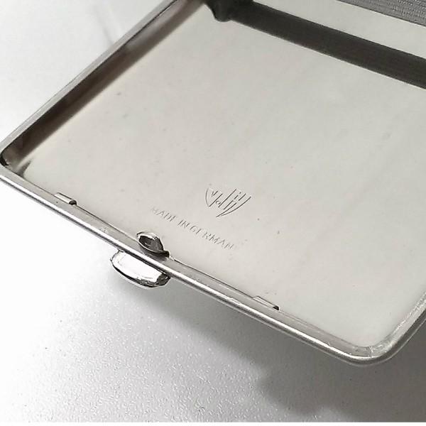 シガレットケース タバコケース ドイツ製G9 極薄 Sニッケルプレーン