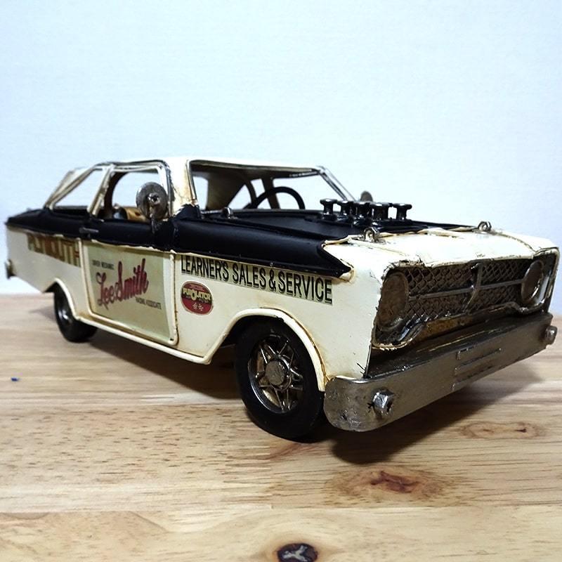 アメリカン レトロ 車 ブリキ おしゃれ ビンテージカー オブジェ