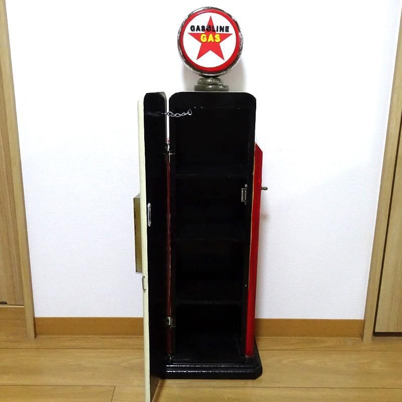 ガスポンプ CD HOLDER GASOLINE ラック 棚 インテリア アメリカン 雑貨