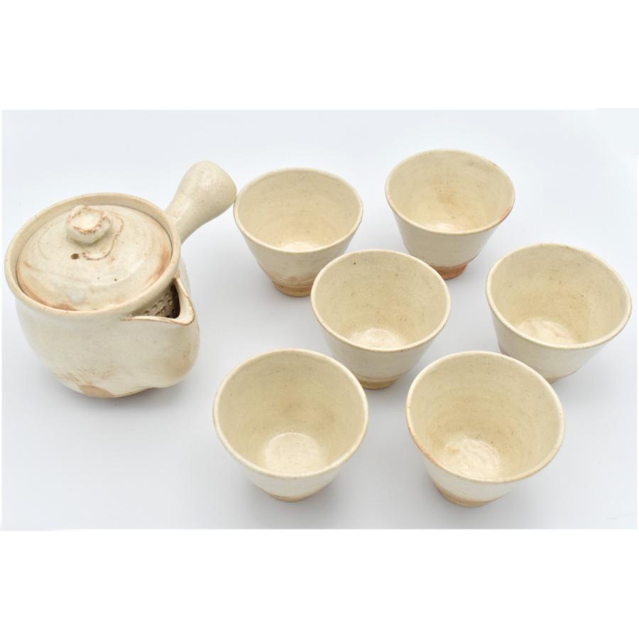 萩焼 茶器 松野緑栄作 松龍山茶器 item no.1f271 : ハマダヤ食器店