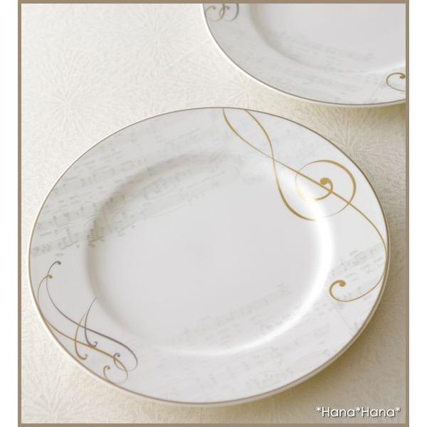 NARUMI ナルミ 食器 皿 大皿 ディナープレート 27cm ミュージック