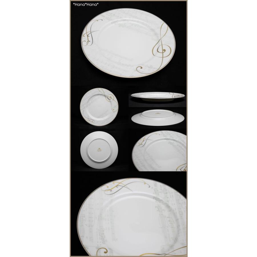 NARUMI ナルミ 食器 皿 大皿 ディナープレート 27cm ミュージック