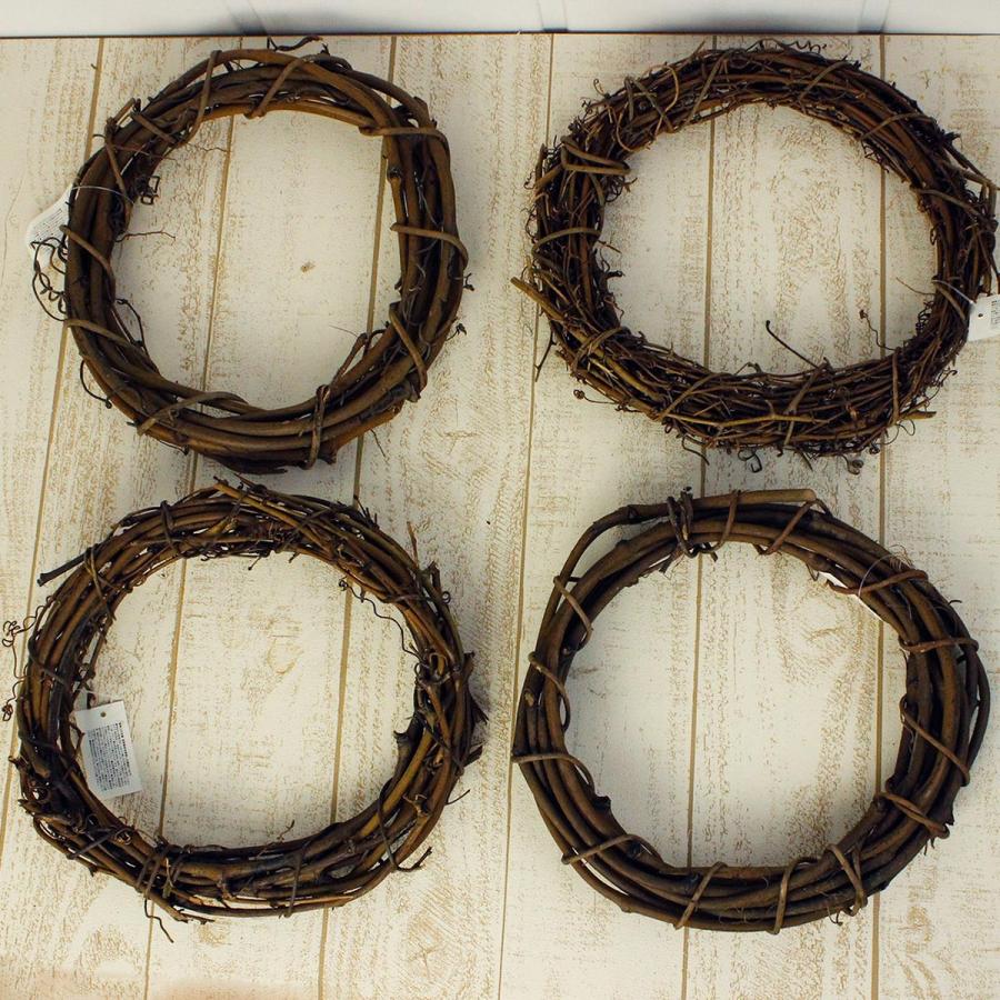 YDM 15cm ナチュラルリース MCY-0304 リース土台 ベース つる 天然素材