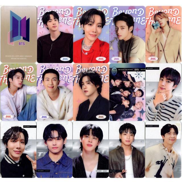 送料無料・速達】BTS バンタン グッズ - 透明 フォト トレカ カード