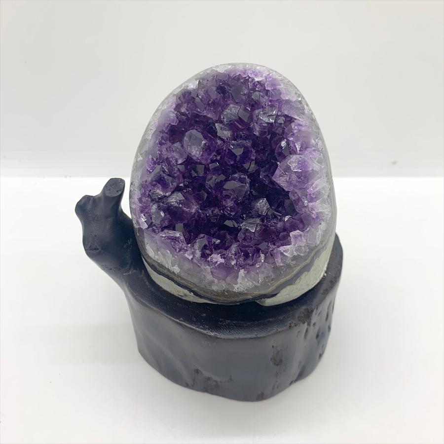 ウルグアイ産 アメジスト クラスター ドーム 天然石 原石 1点物 台座