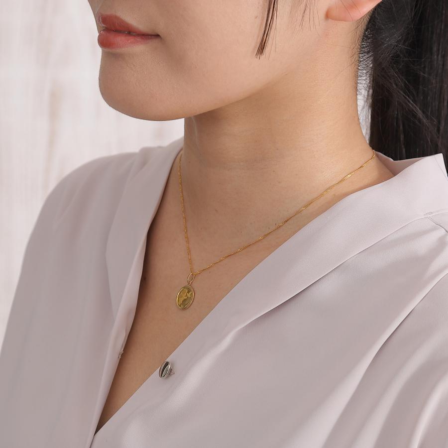 純金 K24 エンジェル 1/25oz ペンダントップ 天使 レディース メンズ