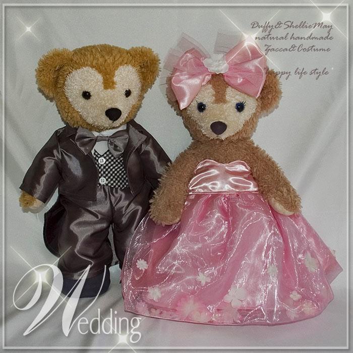 Disney（ディズニー） ダッフィーシェリーメイ ウェディング ペア S