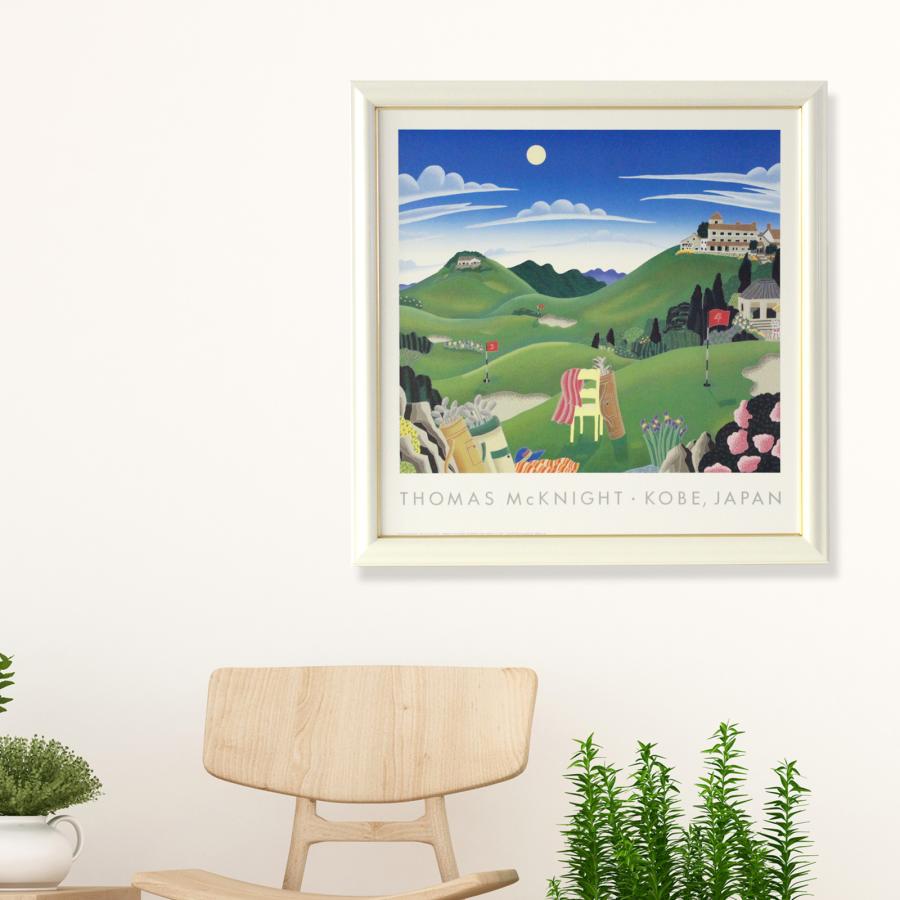 額入りポスター マックナイト トーマス CP TM32 神戸六甲 KOBE 送料