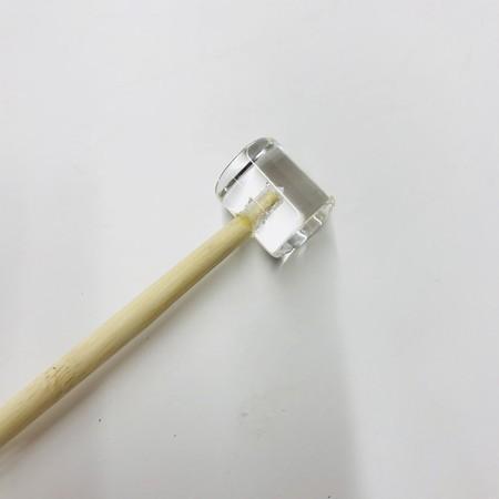 当り鉦用 【カラー しゅもく クリア】 カラーしもく 撞木 チャンチキ