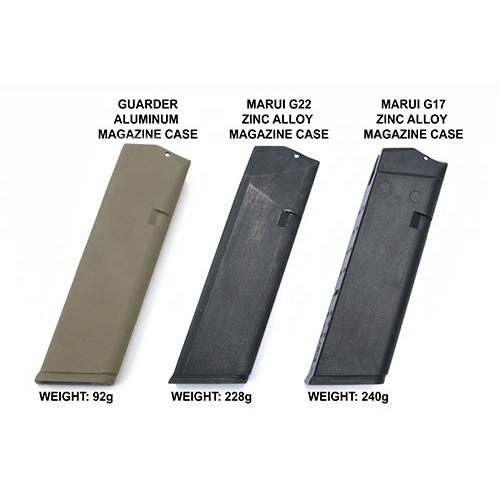 ガーダー アルミ マガジンケース 東京マルイ ガスブロ グロック G17