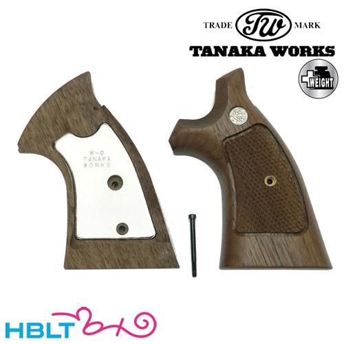 タナカワークス 木製グリップ ＋Weight SW Kフレーム スクエアバット