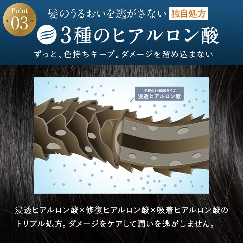 KAMIKA 公式 シャンプー カミカ 3本 クリームシャンプー 髪と頭皮を