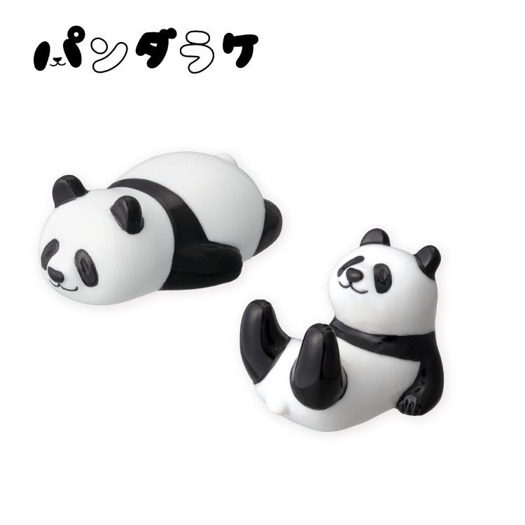 DECOLE（デコレ） 箸置き パンダ デコレ / パンダラケ パンダ箸置き 全