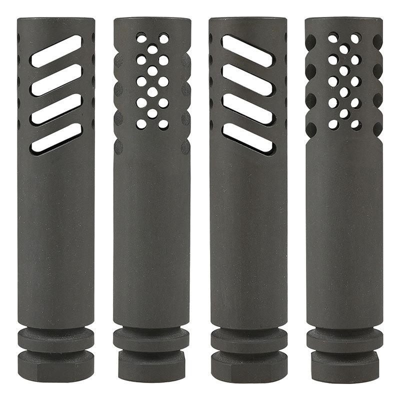 ZC LEOPARD IWIタイプ スチールフラッシュハイダー (14mm逆ネジ