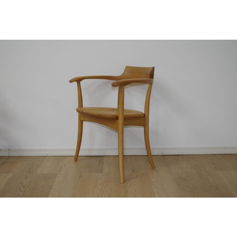 飛騨産業 HIDA CRESCENT アームチェア 板座 SG261A 10年保証付