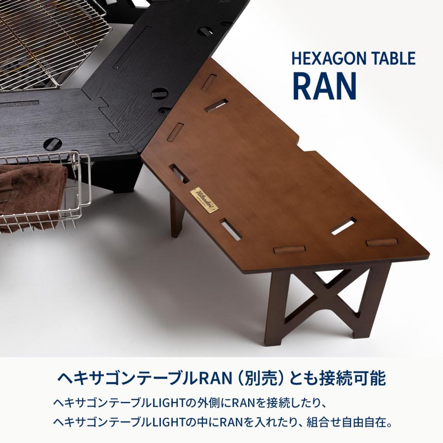 Hilander（ハイランダー） アウトドアテーブル ヘキサゴンテーブル