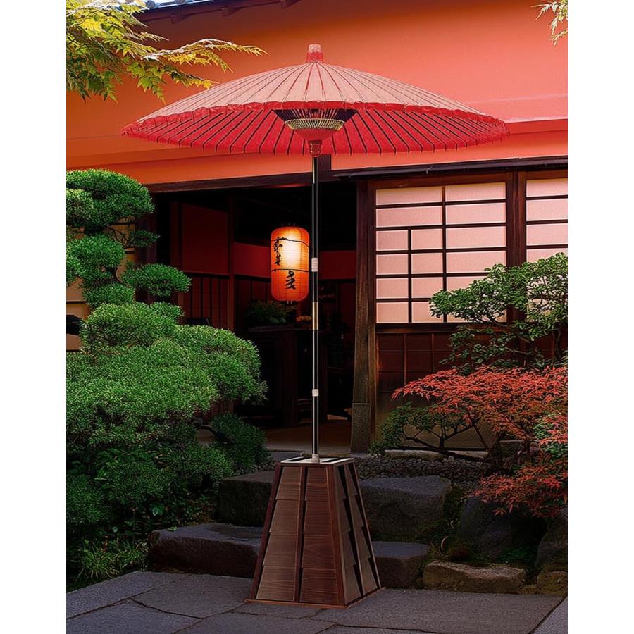 野点 野立 和傘 民芸和家具 傘立て 野点傘 3サイズ展開 日本料理店用