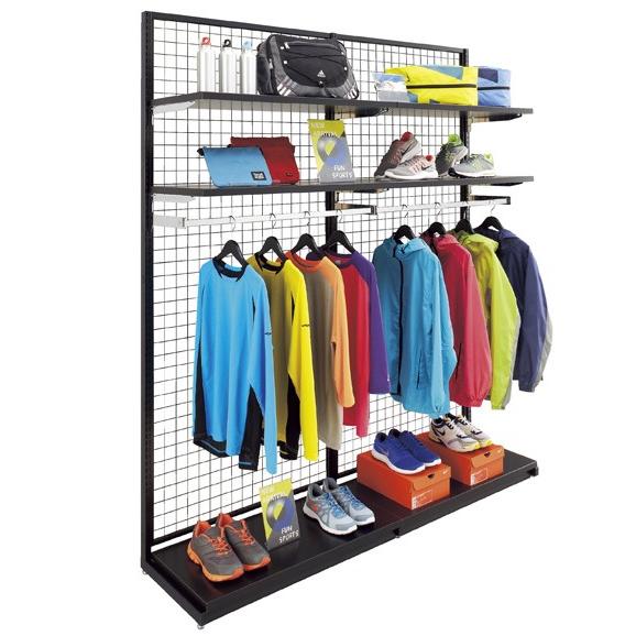 業務用 ゴンドラ 大型2連結全セット アメカジ ハンガーラック 店舗