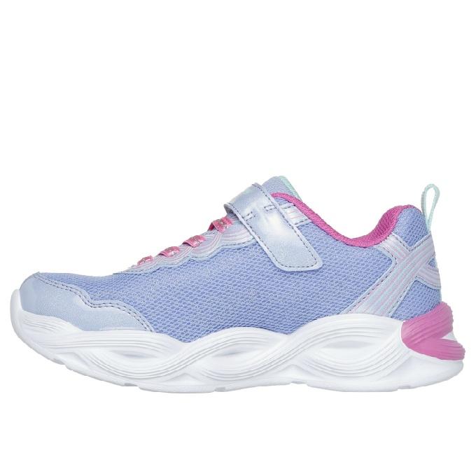 SKECHERS（スケッチャーズ） ジュニアスニーカー Sライツ ツイスティー