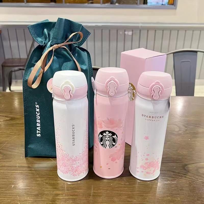 スターバックス starbucks 水筒 魔法瓶 ステンレスボトル 桜 500ml