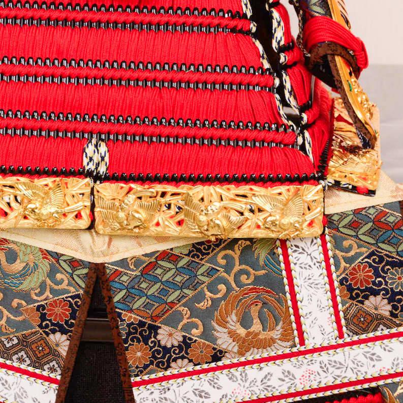 五月人形 国宝大鎧 1/3 赤糸威竹雀虎大鎧 春日大社所蔵 : 人形の館石倉