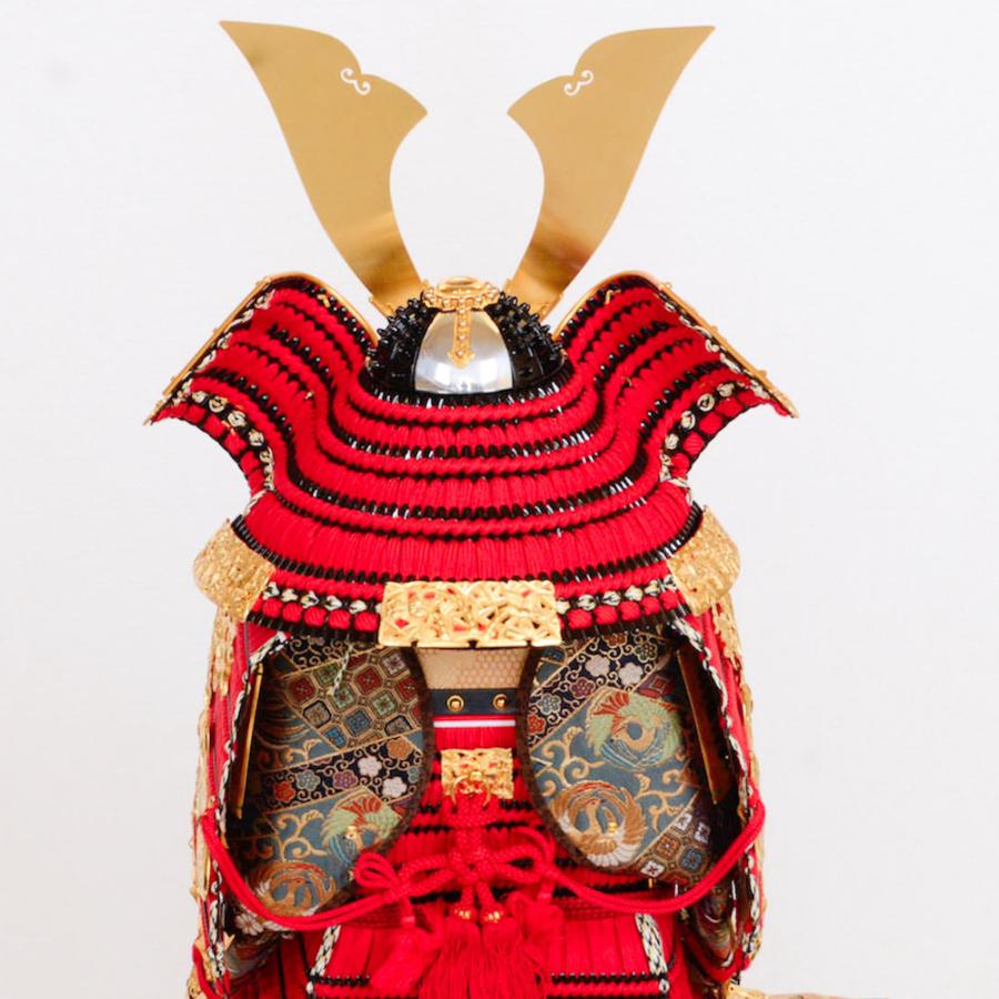 五月人形 国宝大鎧 1/3 赤糸威竹雀虎大鎧 春日大社所蔵 : 人形の館石倉