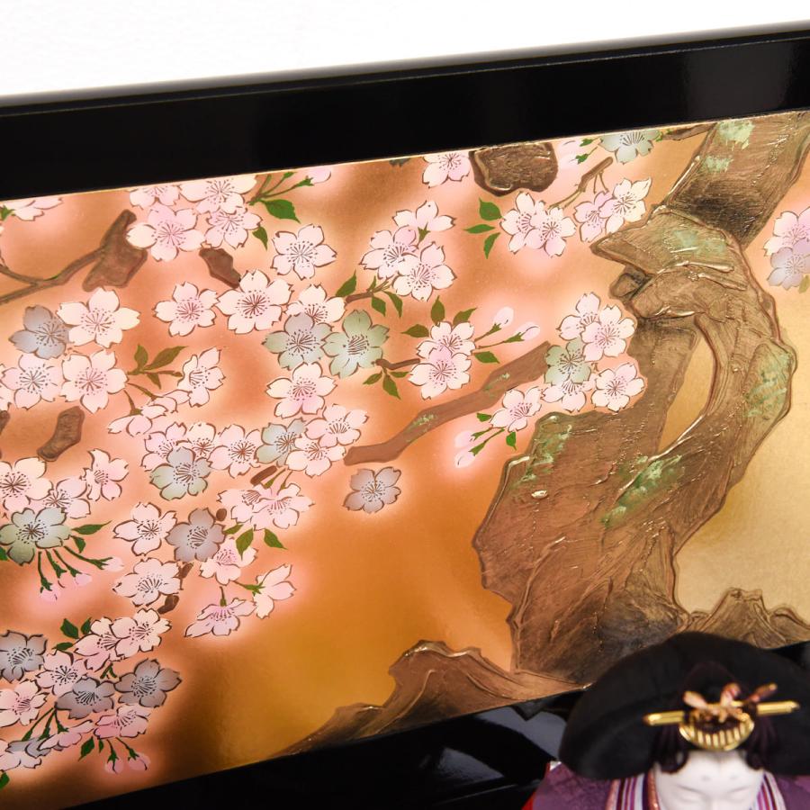 雛人形 立ち雛 恵林雛 本金蒔絵屏風 : 人形の館石倉 - 通販 - Yahoo