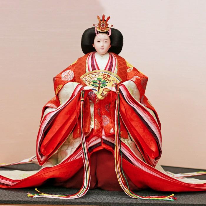 ひなせい 雛人形 おしゃれ 「ちり」立ち雛 たち雛 立雛 たちびな