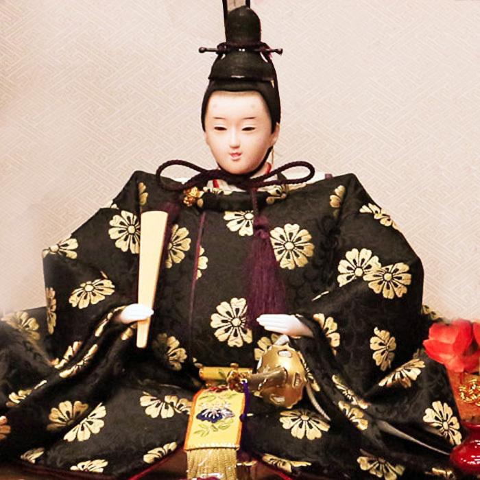 ひなせい 雛人形 ケース飾り 「 ガラスケース 弥生」 おしゃれ お雛様