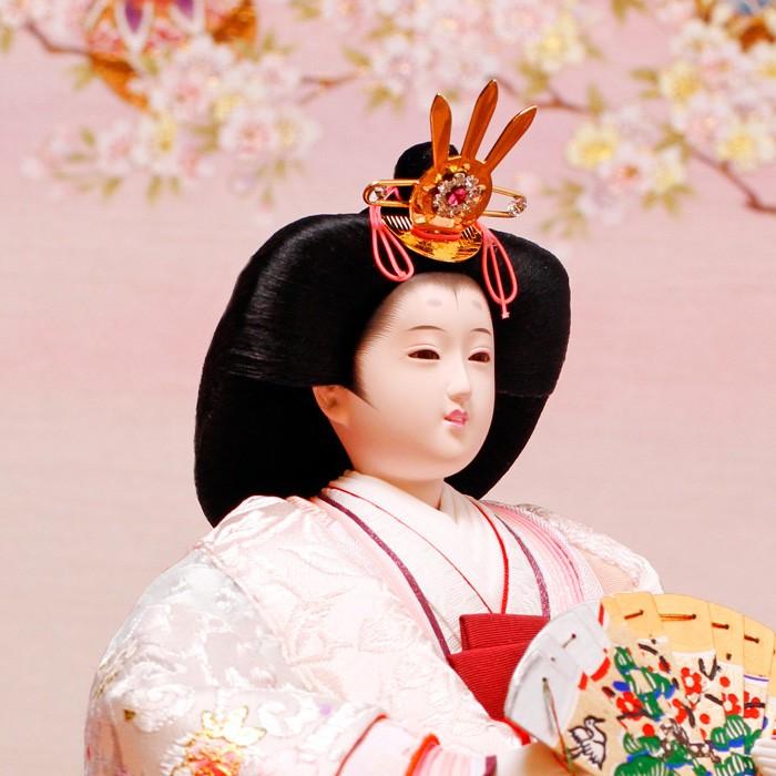 ひなせい 雛人形 三段飾り 収納飾り 「紗弥花雛」 おしゃれ 高級