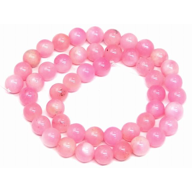 天然石 パワーストーン g3-21C 8mm 白ピンク クォーツァイト クォーツ