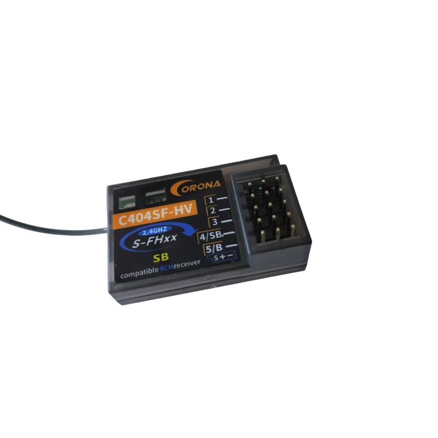 Corona C404SF-HV SB 受信機 S-FHxx FHxx 2.4GHz 4ch フタ社 互換 3PV