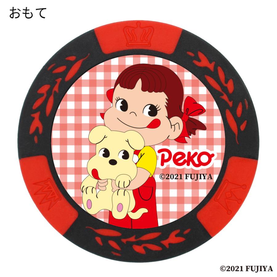 不二家（FUJIYA） ゴルフマーカー ペコちゃん レッド ペコちゃん