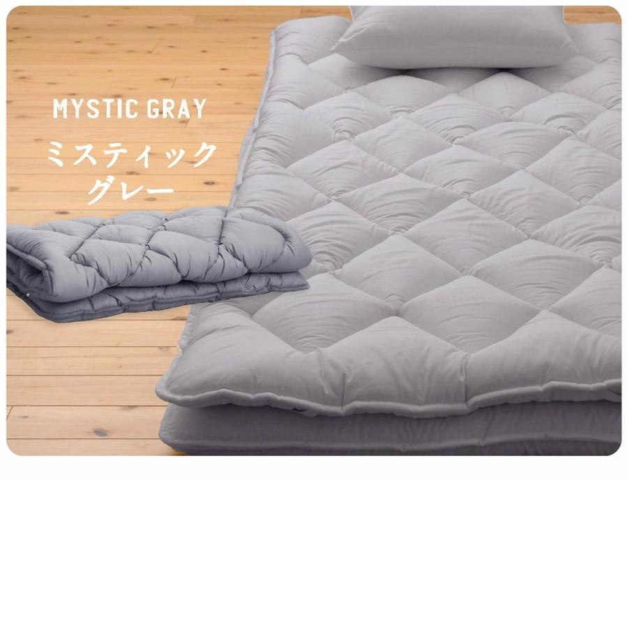 日本製 羊毛100% 超ボリューム 敷きパッド 洗える ダブル国産 羊毛